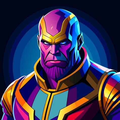 Ilustración de Thanos