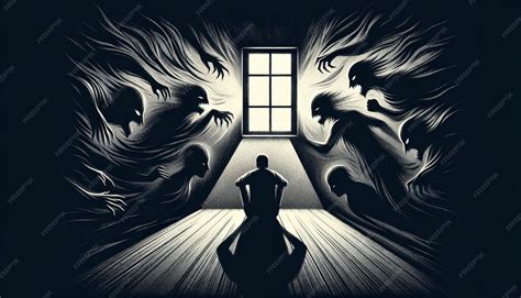 Ilustración de una protagonista femenina rodeada de múltiples personajes masculinos