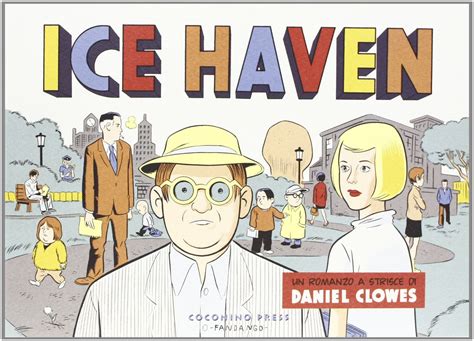 Cubierta del cómic Ice Haven de Daniel Clowes