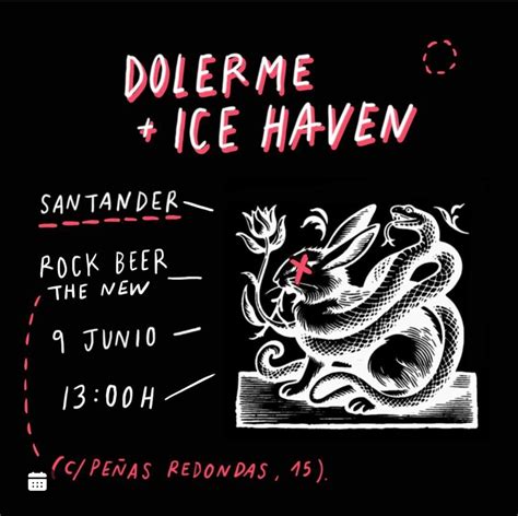 Viñeta de Ice Haven con tipografía distintiva