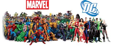 Comparativa de héroes de Marvel y DC