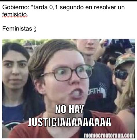 Ejemplo de meme feminista