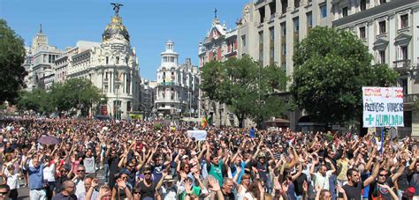 Manifestación ciudadana en España