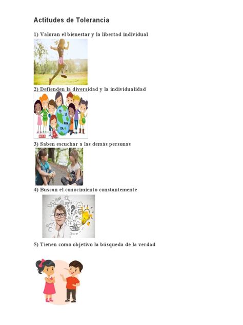 Gráfico comparativo de actitudes de tolerancia