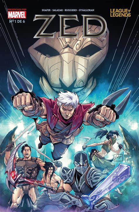 Personajes de League of Legends en formato cómic