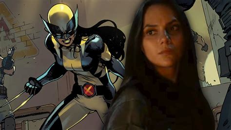Laura Kinney (X-23) enfrentándose a Wolverine