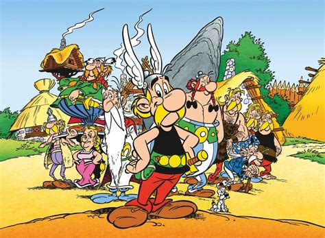 Astérix, Obélix y Panorámix buscando al sucesor