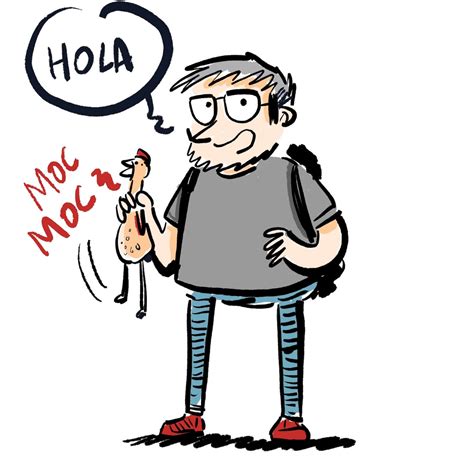 Ilustración de Pedro Cifuentes con personajes de sus cómics