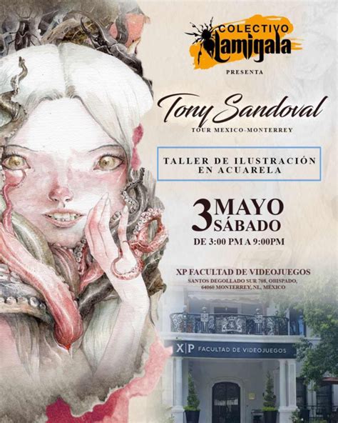 Ilustración de Tony Sandoval con estilo acuarela