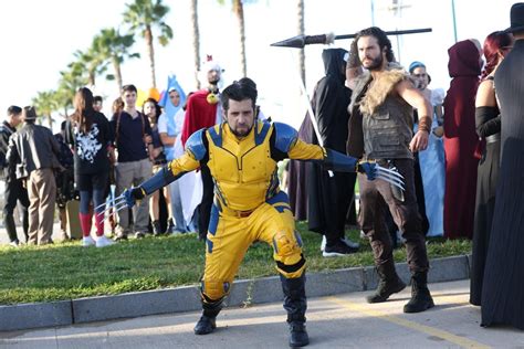 Cosplayers en la Comic-Con de Málaga