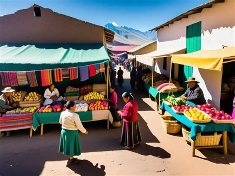 Mercado andino tradicional
