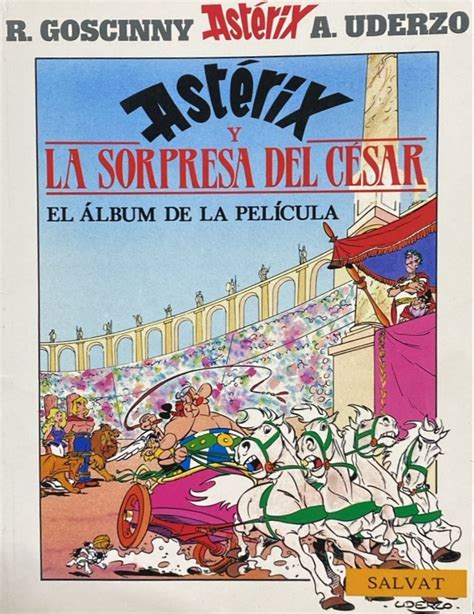 Portada del cómic Astérix: La Sorpresa del César