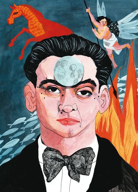 Ilustración de Federico García Lorca en el cómic