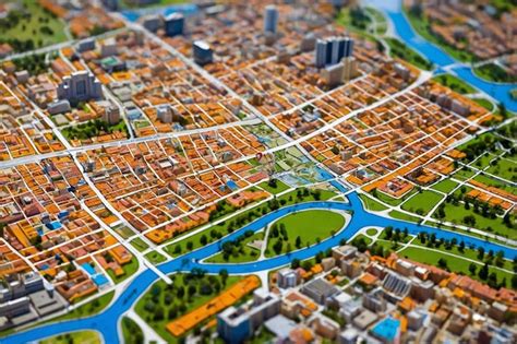 Mapa de la ciudad distópica de Forenhaye