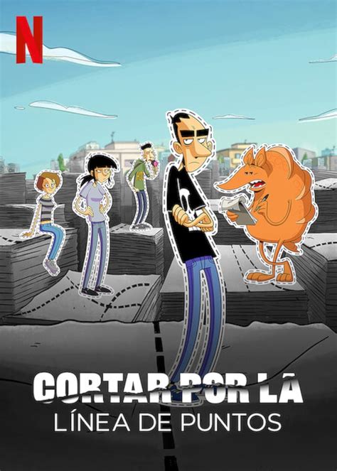 Imagen promocional de la serie Cortar por la línea de puntos