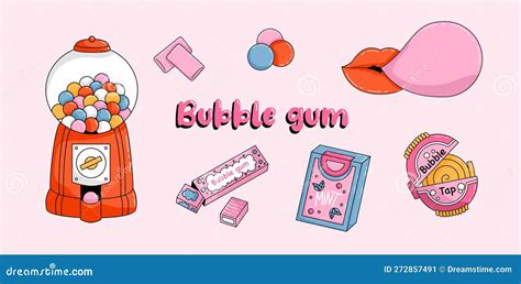 Ilustración de un chicle compartido