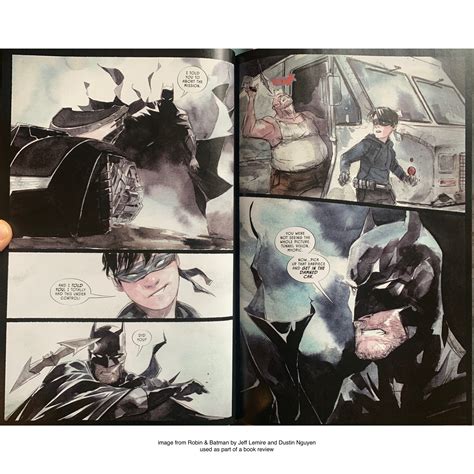 Detalle de arte de Batman por Dustin Nguyen