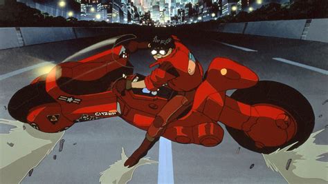 Kaneda and Tetsuo motorcycle fight
