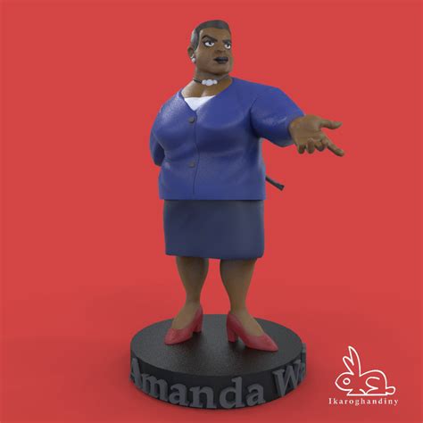 Ilustración de Amanda Waller planeando su estrategia