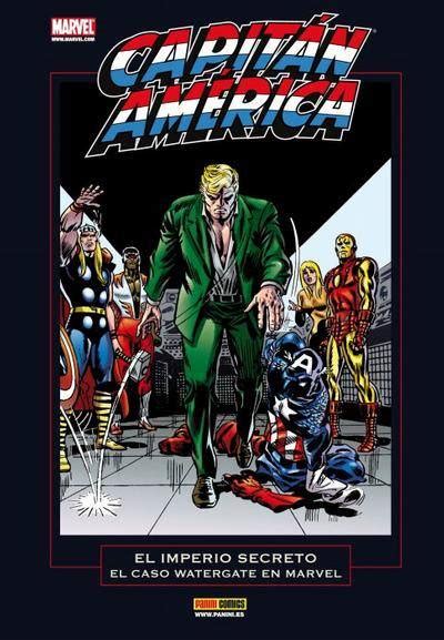 Portada de Marvel Pocket Capitán América: El Imperio Secreto