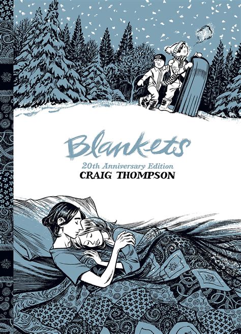 Portada de 'Blankets' de Craig Thompson