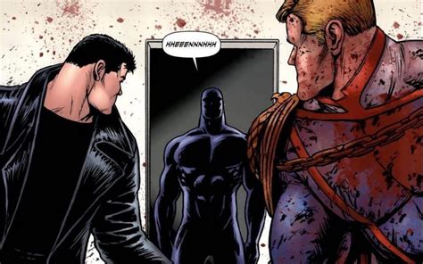 Ilustración de Black Noir y Homelander enfrentándose en los cómics