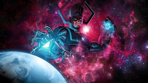 Galactus devorando un planeta
