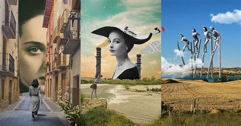 Collage artístico representativo del estilo de Dave McKean