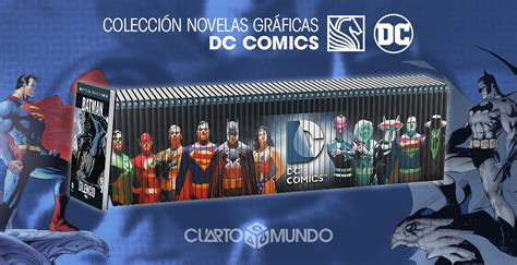 Portada de la Colección Novelas Gráficas DC Salvat