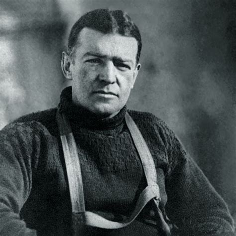 Ilustración de Ernest Shackleton como líder
