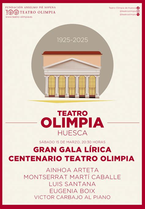 Cartel del Teatro Olimpia