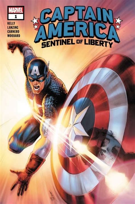 Portada de un cómic del Capitán América