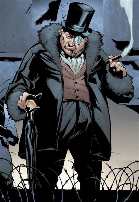 Oswald Cobblepot, el Pingüino, en un cómic.