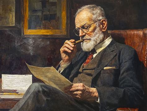 Retrato de Sigmund Freud