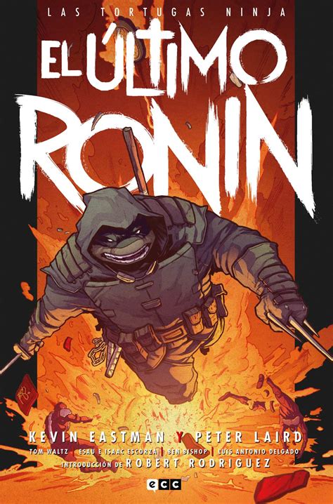 El Último Ronin en un entorno urbano distópico