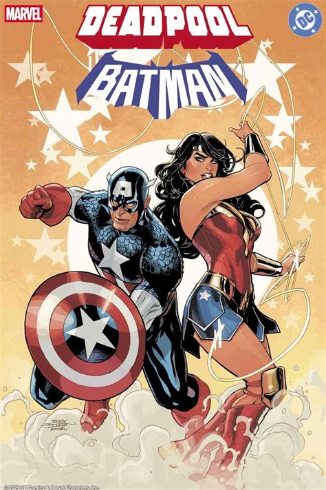 Batman y Capitán América colaborando
