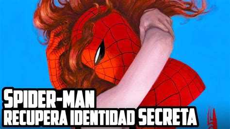 Spider-Man revelando su identidad secreta