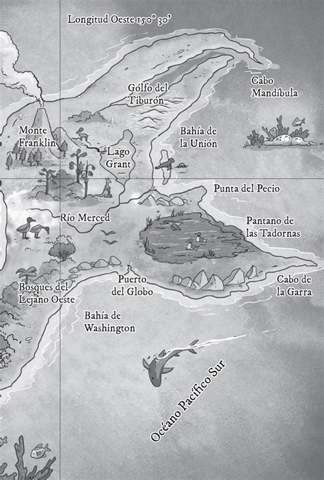 Mapa de la isla misteriosa de Oliver Queen