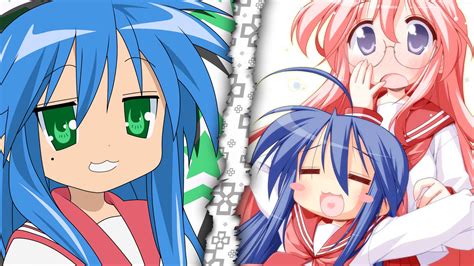 Las cuatro protagonistas de Lucky Star en uniforme escolar