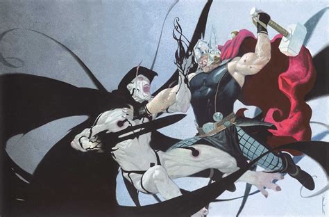 Arte de Esad Ribic mostrando a Gorr el Carnicero de Dioses