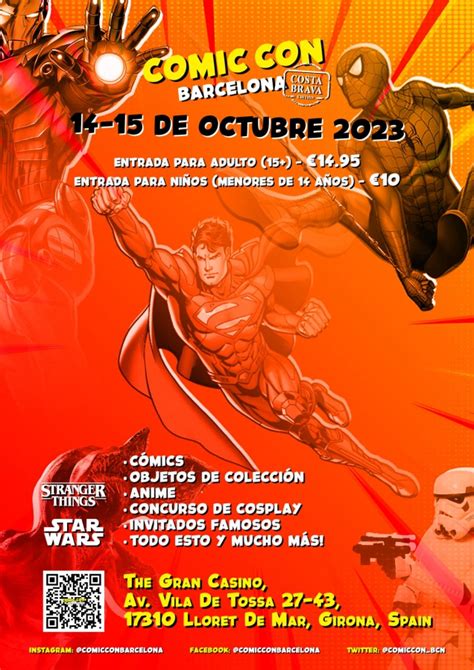 Cartel promocional de Comic Con Costa Brava
