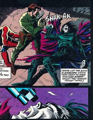 Morbius y Simon Stroud luchando juntos