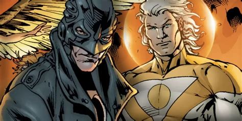 Personajes principales de The Authority: Jenny Sparks, Midnighter, Apollo