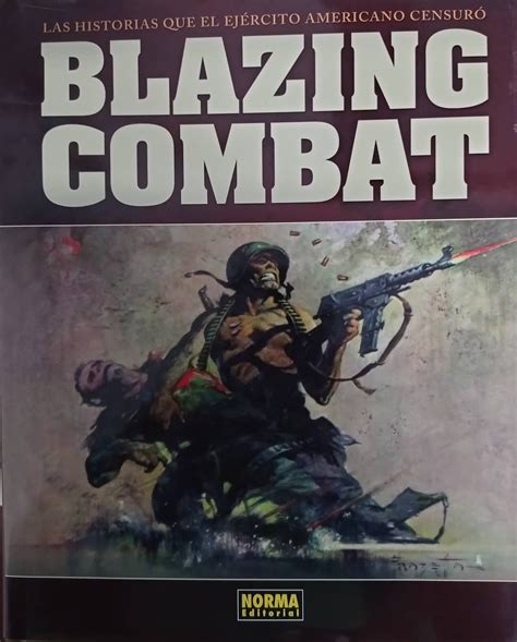 Portada del cómic Blazing Combat