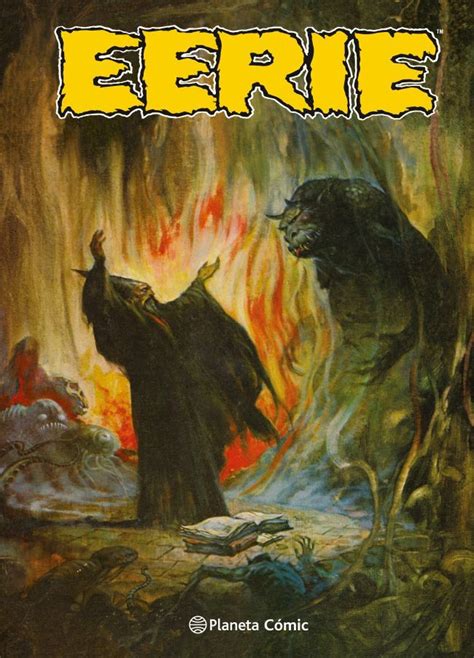 Portada de un número de Eerie o Creepy