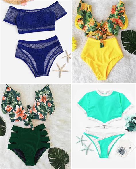 Mujer luciendo un traje de baño de cómic