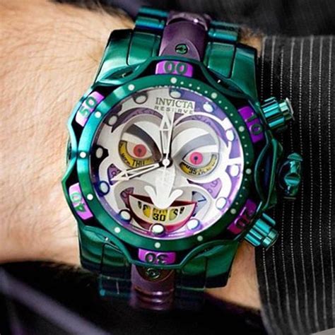 Tabla comparativa de modelos Invicta DC Comics - Joker