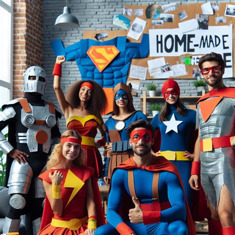 Creación de superhéroes caseros