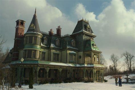 Fachada de la mansión Keyhouse