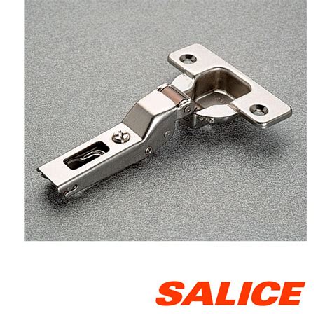 Ilustración de una bisagra Salice recta S100
